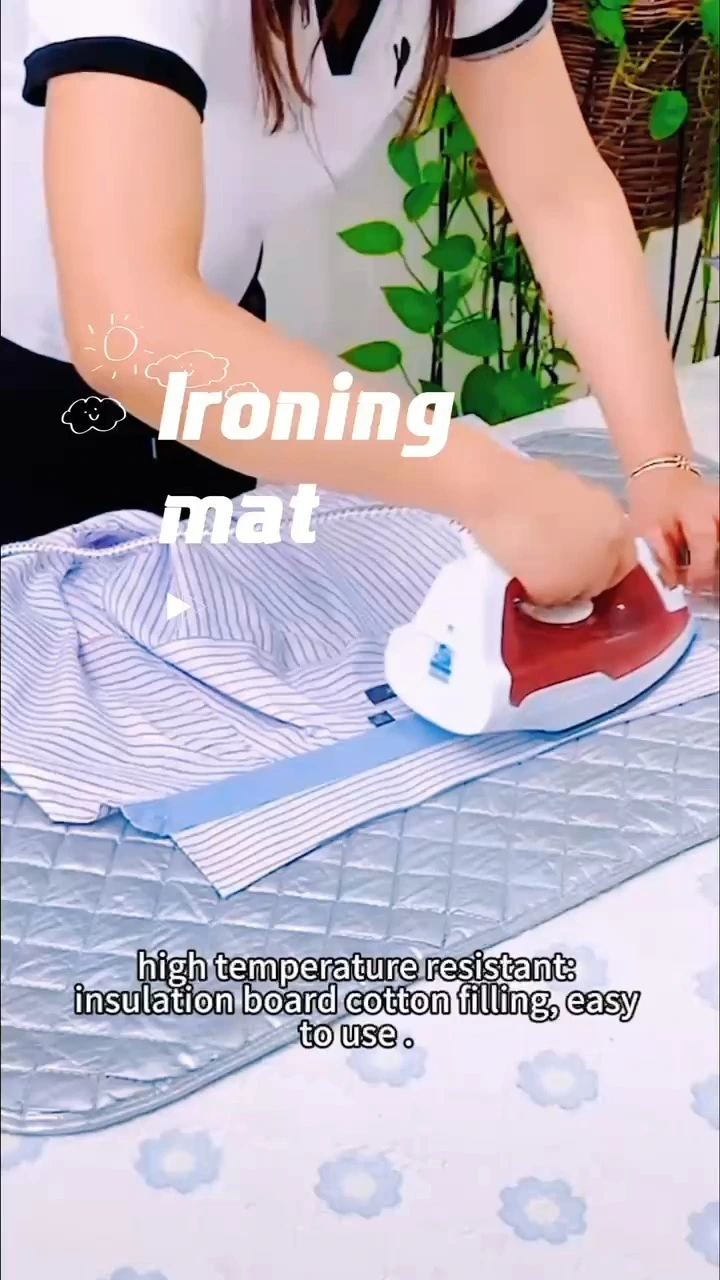 Premium Cotton Ironing Pad - Quilted for Easy Wrinkle Removal 1
