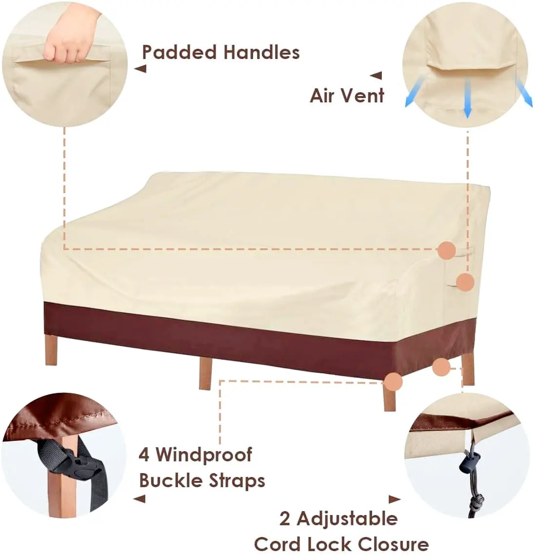 Patio Furniture Cushion Covers Jianhe Brand 4