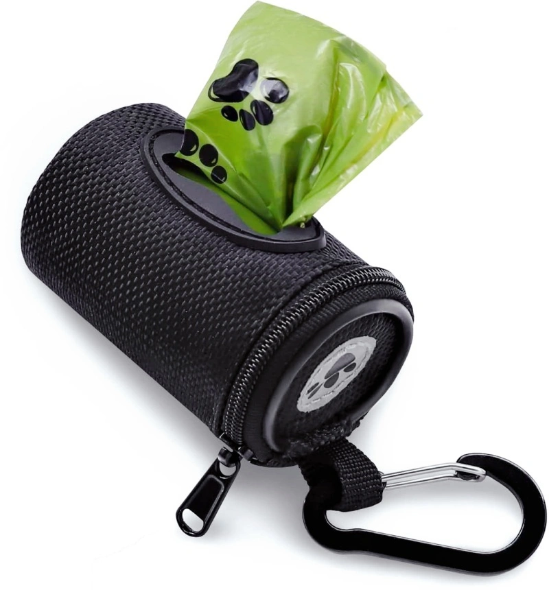 Convenient Dog Poop Bag Holder for Leash - Keep Your Walks Mess-Free! 1