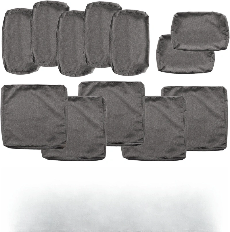Waterproof Patio Furniture Cushion Slipcovers with Zipper 1