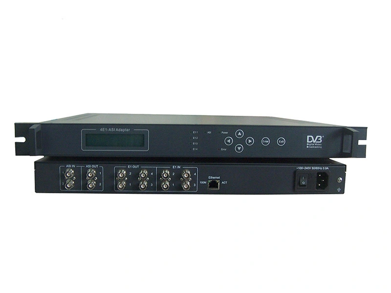 ASI-4E1 bidirektionaler Adapter 1