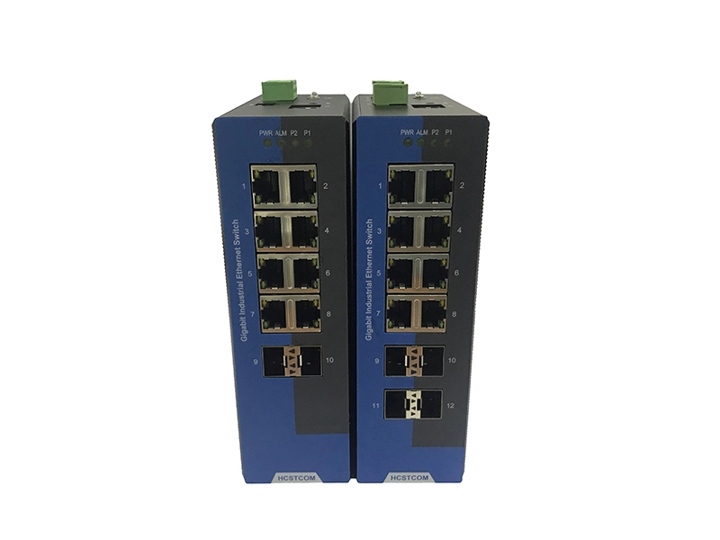 12 Port Layer2 Full Gigabit Industrial Ethernet Switch 1