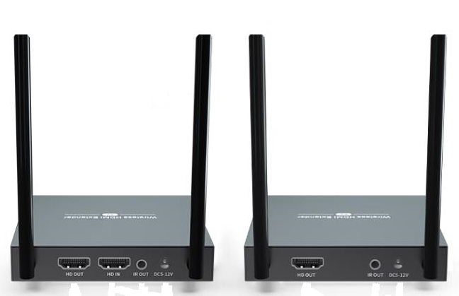 Беспроводной удлинитель HDMI-видеосигнала 4K на 200 м с ИК-подсветкой 1