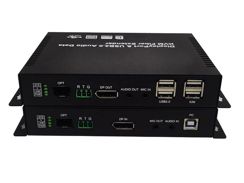 Удлинитель KVM 4K30 DP с аудио и данными 1