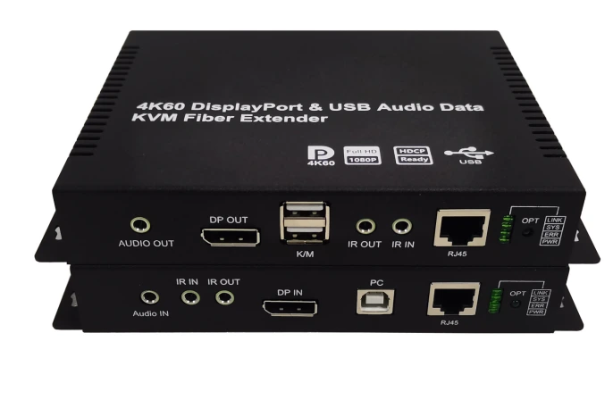 Удлинитель KVM 4K60 DP по CAT6 1