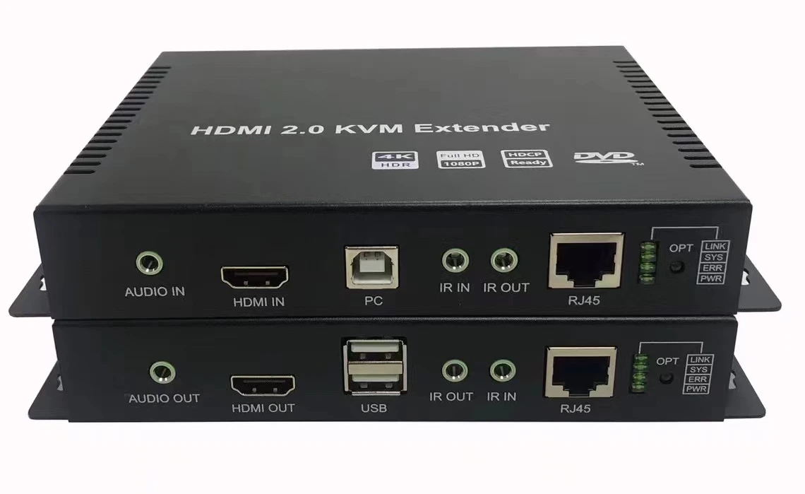 Extensor KVM HDMI2.0 sobre Cat6 HCSTCOM 1