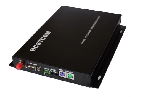 Оптоволоконный удлинитель VGA со звуком &lt;000000&gt; RS232 1