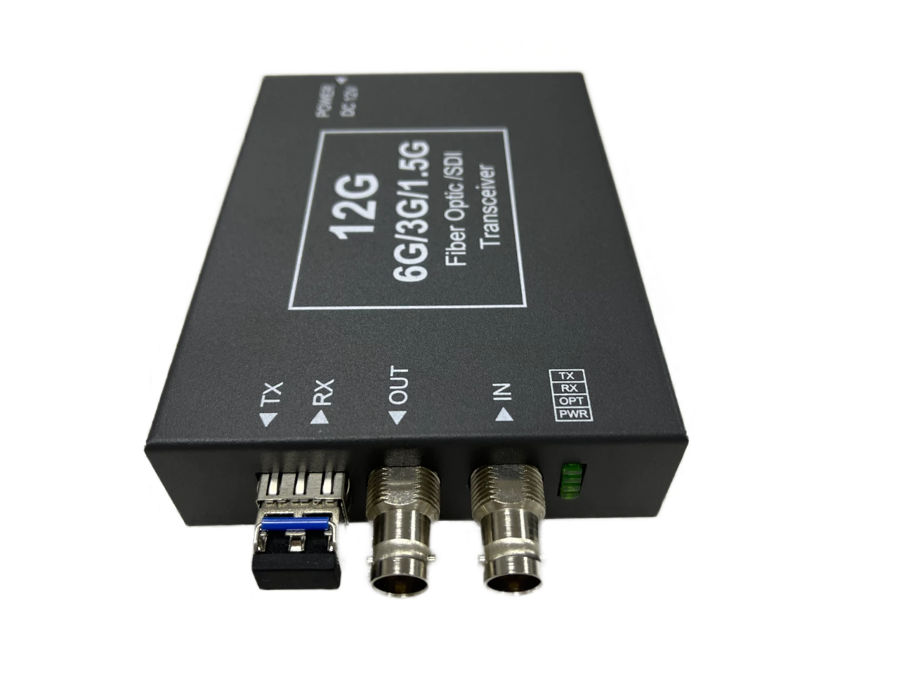 1-канальный двунаправленный оптический трансивер 12G-SDI 1