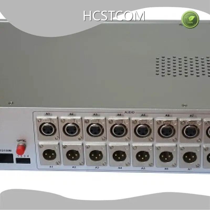 Fiber Optic Transceiver Broadcast Video Audio Optical Transceiver Wholesale - HCSTCOM 1