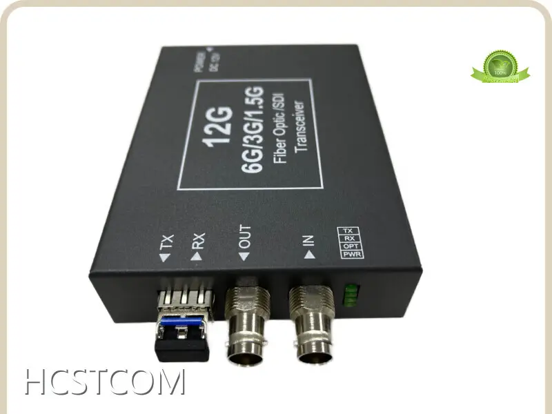 Fiber Transceiver 12G/6G/3G-SDI Optical Transceiver Wholesale - HCSTCOM 1