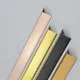 Hotaluminum L Shaped Tile Edging Trim Black / Matte Iron Gray /Matte Rose Gold / Champagne / Customized Dong's Dongri Brand 8