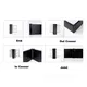 Wholesale Aluminium Skirting Board Dong's Dongri Brand 4