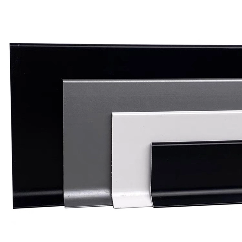 Aluminum Skirting Board Self Adhesive Aluminum Alloy Skirting Profile 1