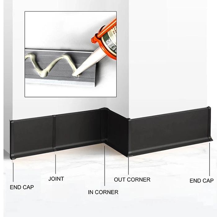 Aluminium Skirting Dong's Dongri, Customized 4