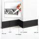 OEM Aluminium Flat Skirting Dong's Dongri  Customized 4
