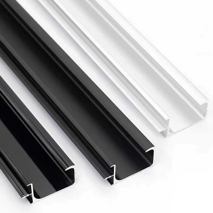 El perfil de aluminio personalizado G maneja los tiradores de gabinete de aluminio de la cocina 1