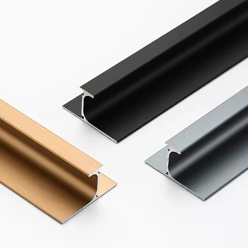 Aluminum Alloy Luxury Solid Hidden Long modern Cabinet Handles 1