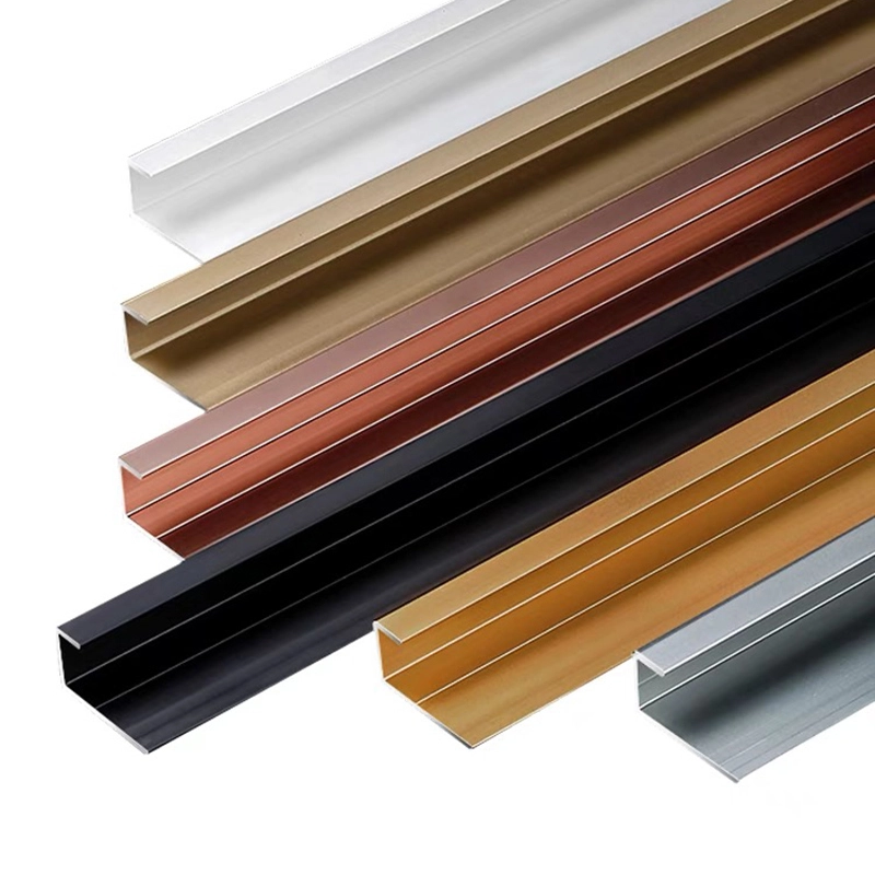 Custom Aluminum Edge Trim Transition Profile Ceramic Wall Tile Trim 1