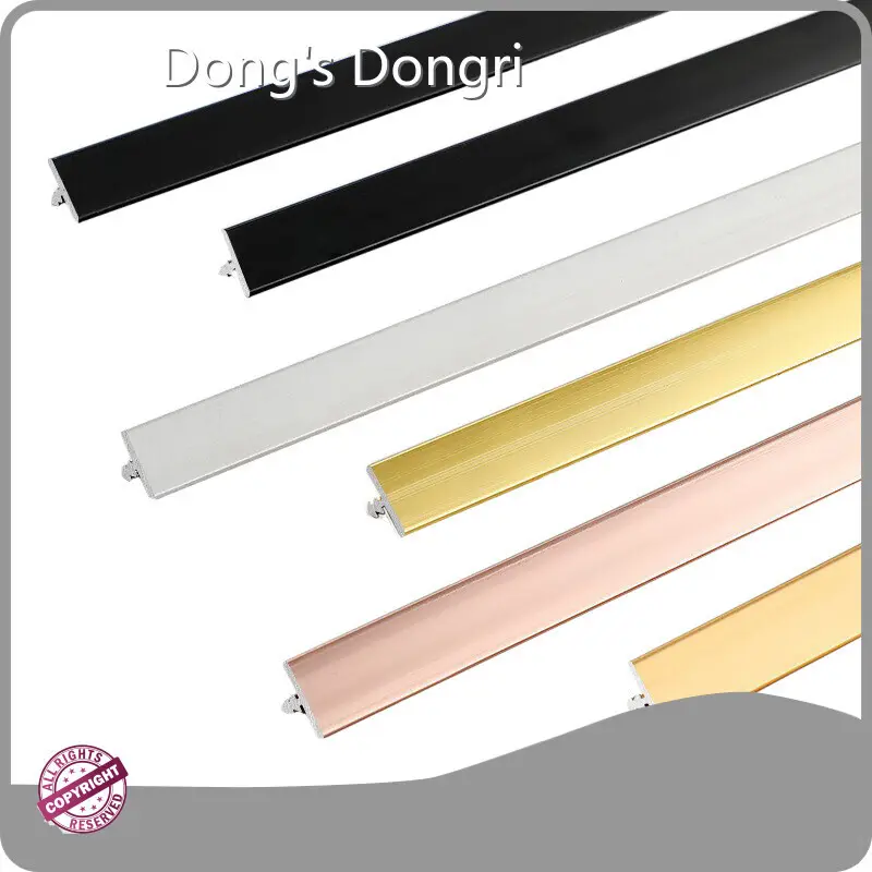 Custom Tile Trim Dong's Dongri Brand 1m / 2m / 2.5m / 3m / Customized Aluminum Alloy 6063-T5 1