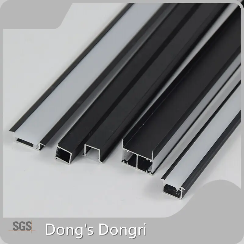 OEM Aluminium Extrusions for Led Lighting Dong's Dongri 0.5mm -1.5mm 1