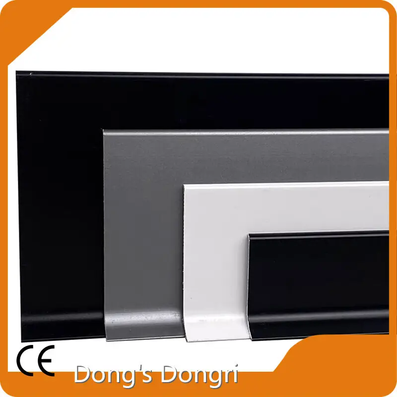 Brushed Aluminium Skirting Silver Dong's Dongri Brand Industry 1