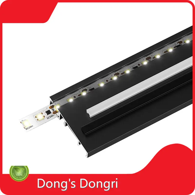 Wholesale Led Aluminium Skirting Board Dong's Dongri Brand 1