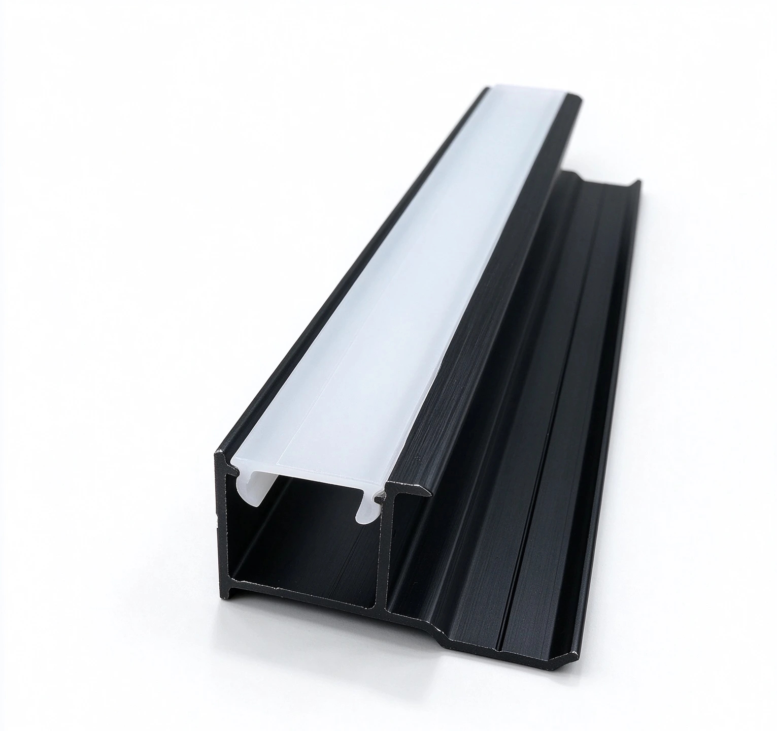 8mm Closing Profile with LED Channel 1