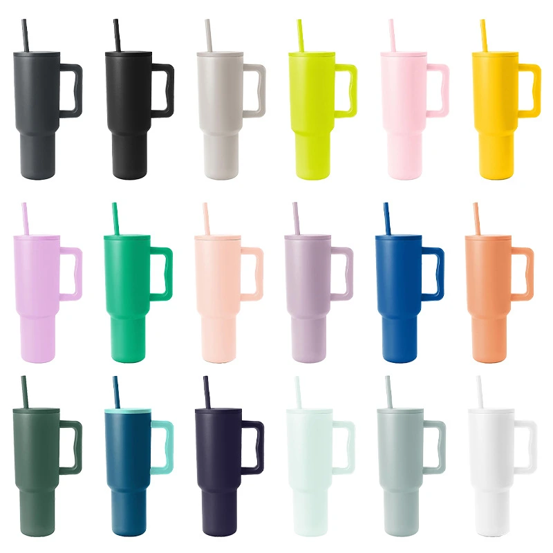 Konvini Double Wall Vacuum Insulated Stainless Steel Travel Mug Car Tumbler ZY-03 1