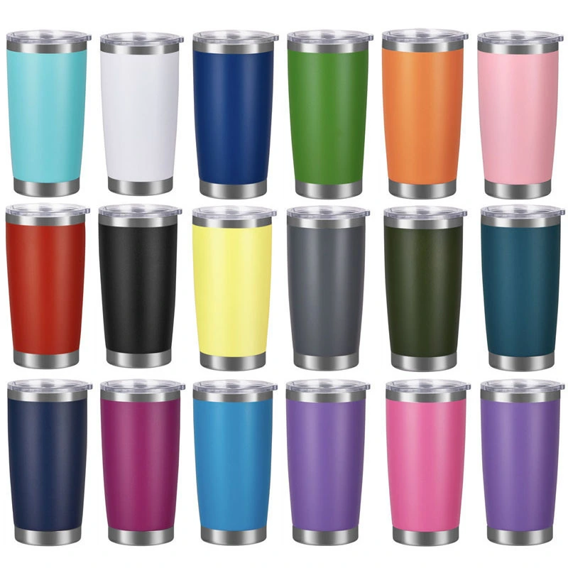 Konvini – gobelet isolé sous vide à Double paroi, tasse à bière en acier inoxydable de 20oz, ZY-08 1