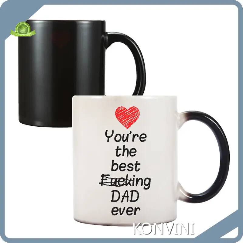 Caneca de viagem de cerâmica personalizada KONVINI 1