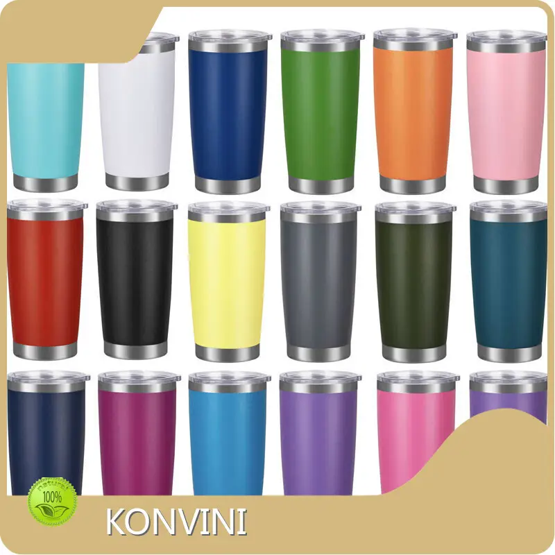 Стеклянный стакан с трубочкой оптом Бренд KONVINI 1