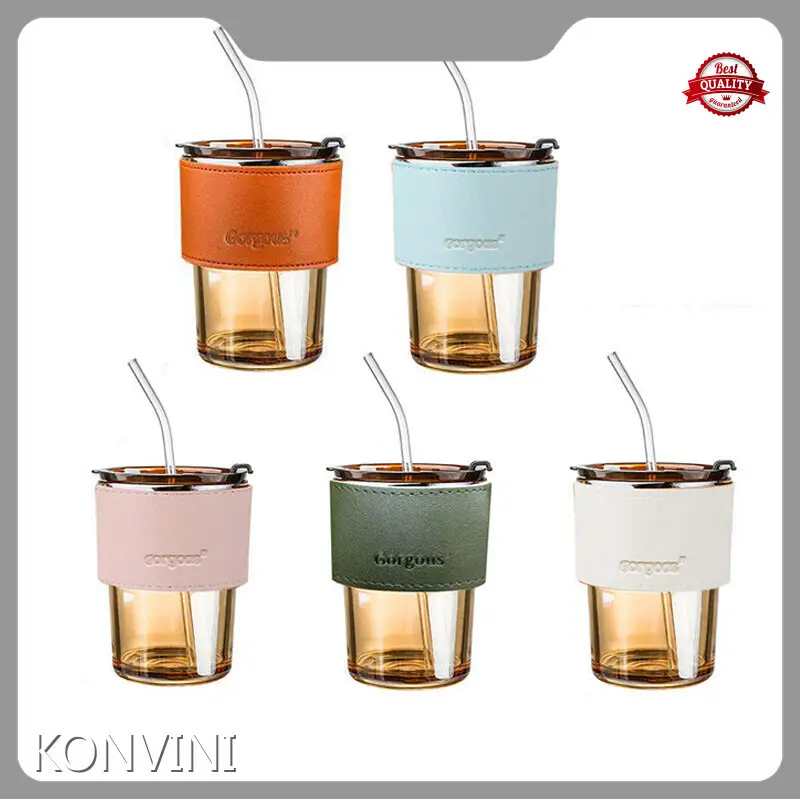 Garantía de calidad de la taza de té de vidrio 1