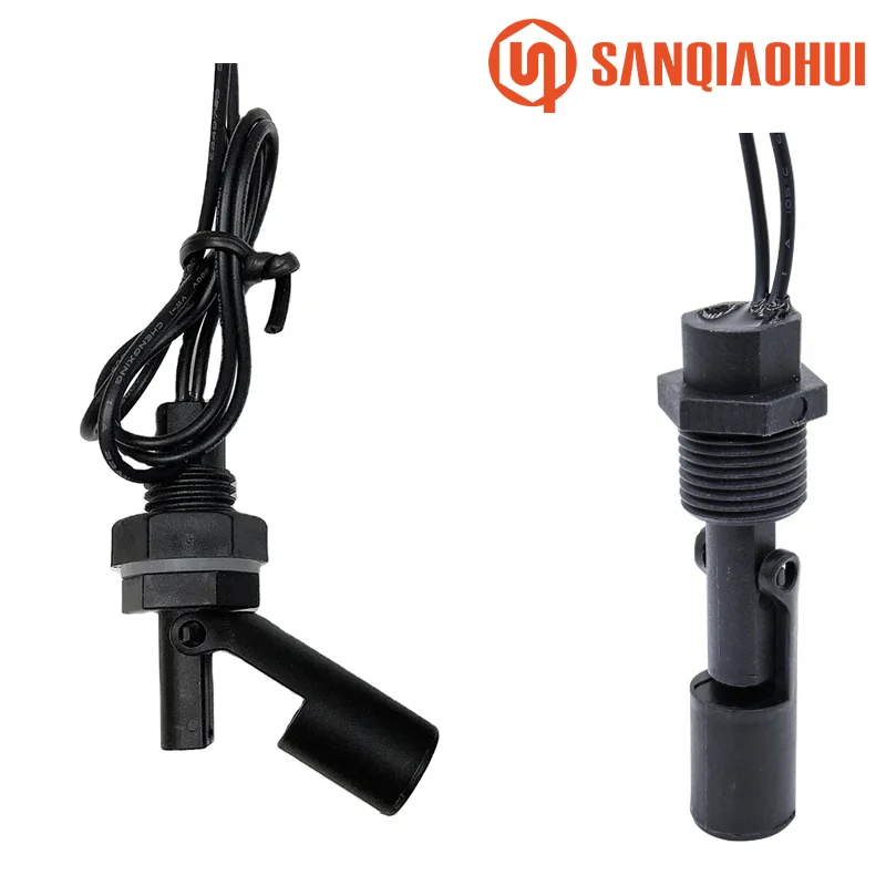 Sqh108 Pp 10w Horizontal Side-mounted Liquid Level Switch M12 L=81.5mm Magnetic Sensor Fluid Level Sensor 5