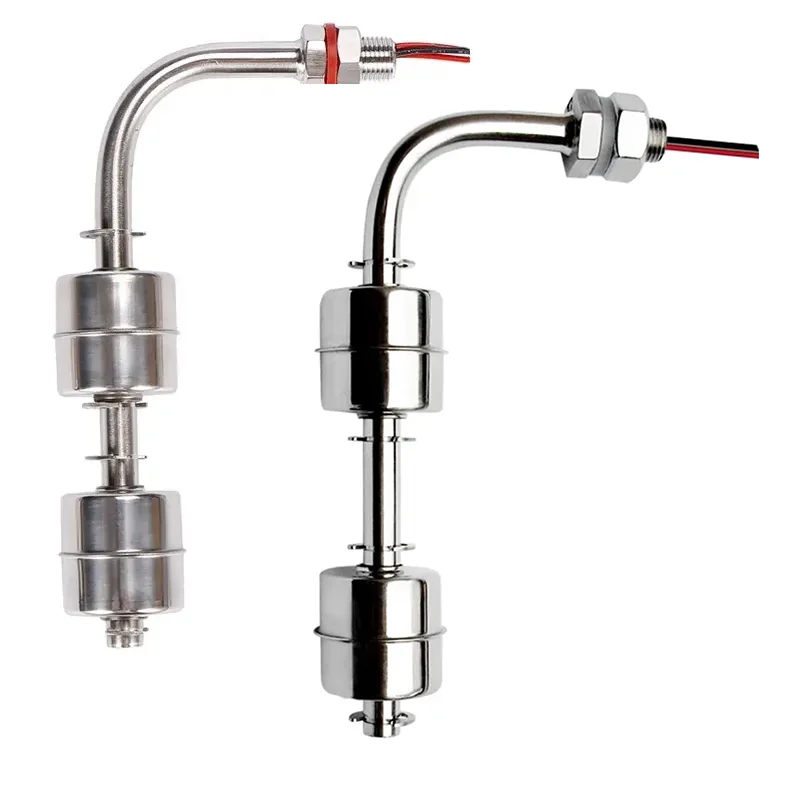 SANQIAOHUI High Temperature Stainless Steel Double Float Level Switch Vertical Horizontal Installation 110v Float Switch 5