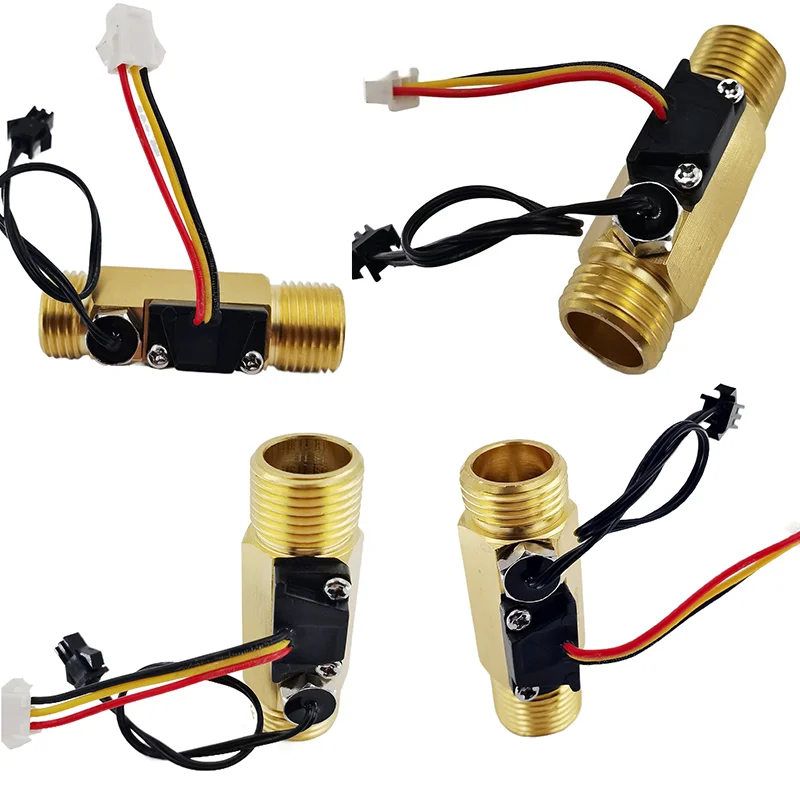 Sanqiaohui Magnetic Flow Sensor - SQH102 Water Flow Sensor Temperature Probe Sensor 3
