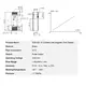 Sanqiaohui Magnetic Flow Sensor - SQH102 Water Flow Sensor Temperature Probe Sensor 4