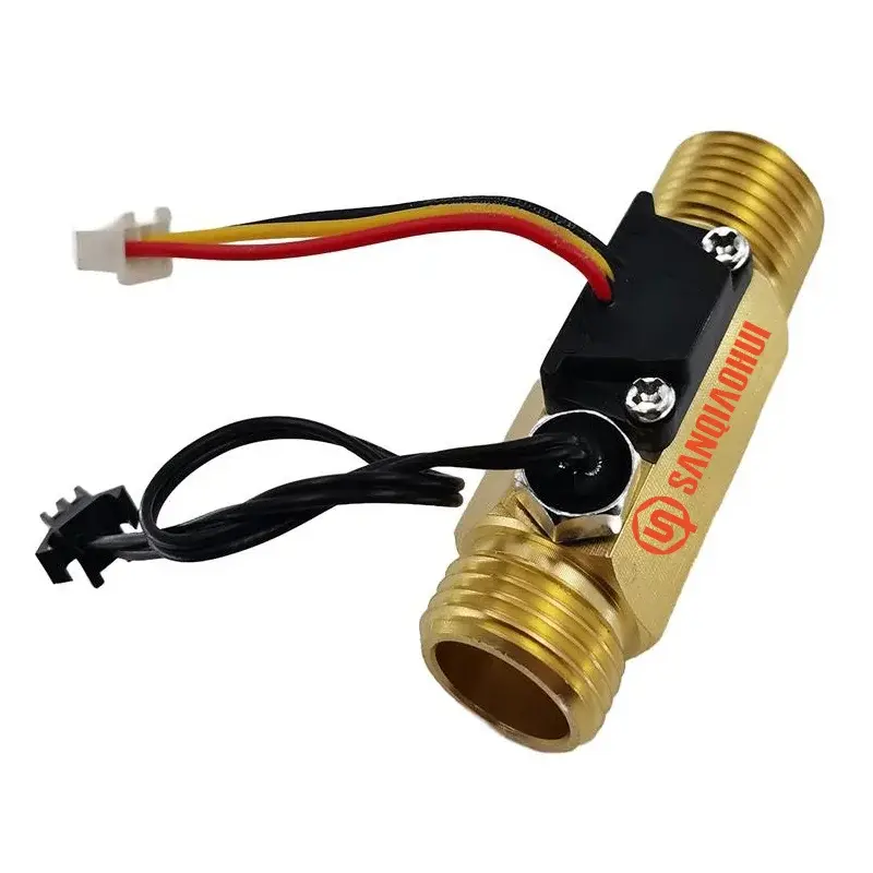 Sanqiaohui Magnetic Flow Sensor - SQH102 Water Flow Sensor Temperature Probe Sensor 2