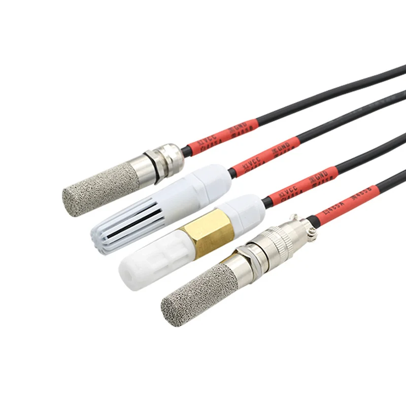 Sqh129 Temperature And Humidity Sensor 22awg 1m Rs485 Wire Length Dc3.3v Modbus Communication Protocol Thermometer 5