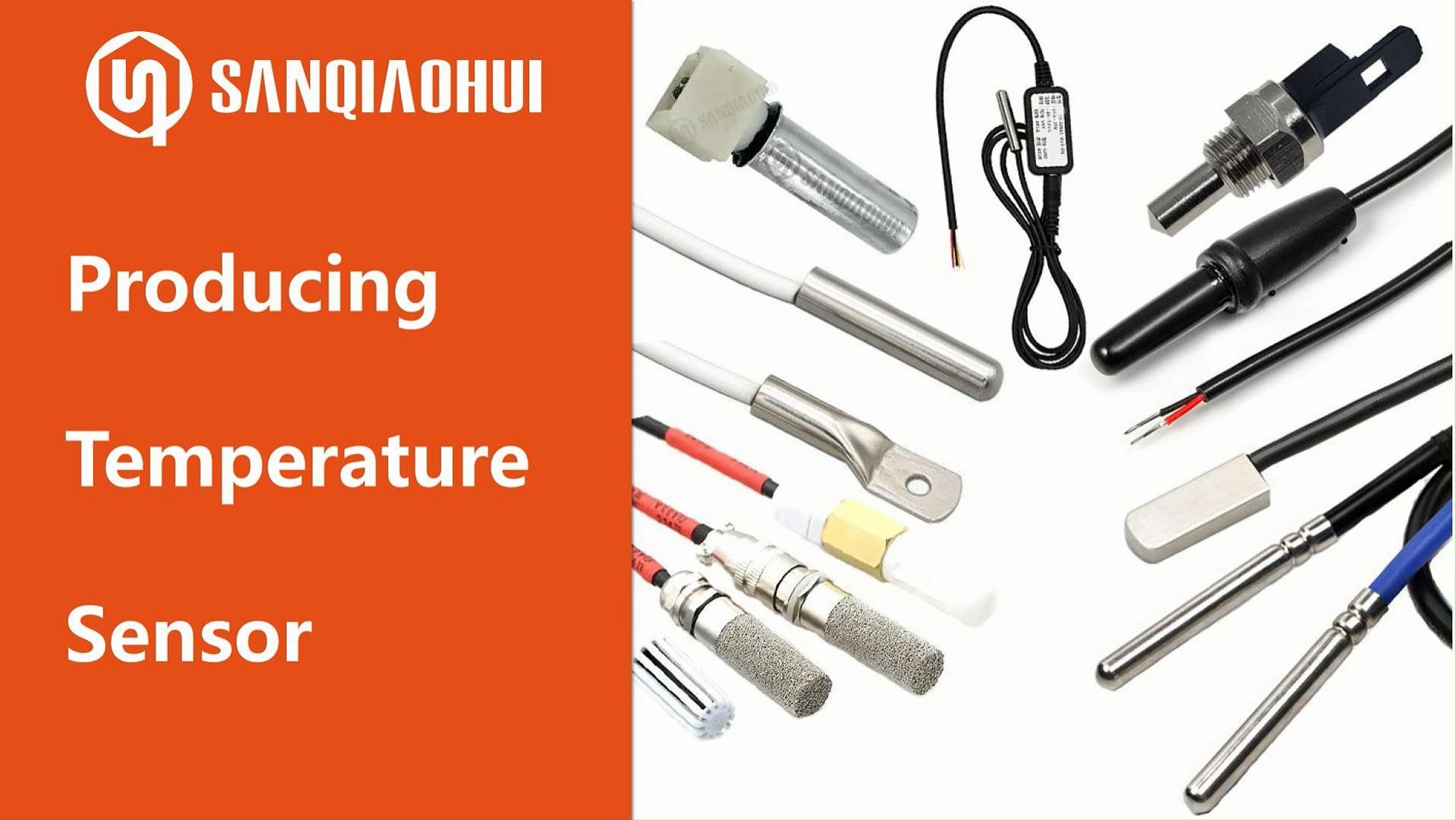 Sqh129 Temperature And Humidity Sensor 22awg 1m Rs485 Wire Length Dc3.3v Modbus Communication Protocol Thermometer 1