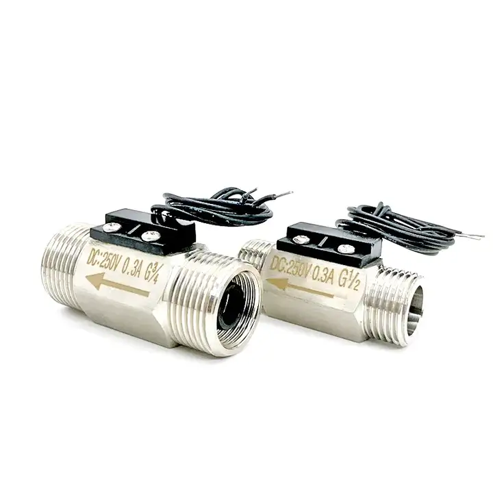 FS-C01 G1/2 Male Thread Water Flow Switch with Filter 0-2A/ 0 FS-C01 G1/2 Male Thread Water Flow Switch with Filter 0-2A/ 0