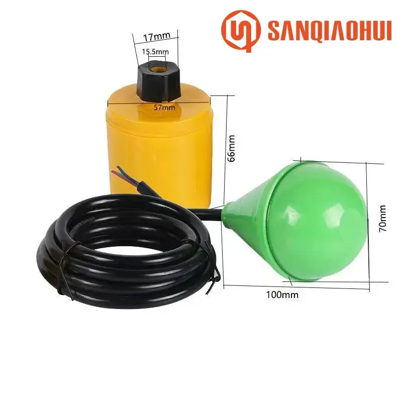 SANQIAOHUI Float Level Switch Float Switch Water Level Controller for Tank Pump Level Controller 7