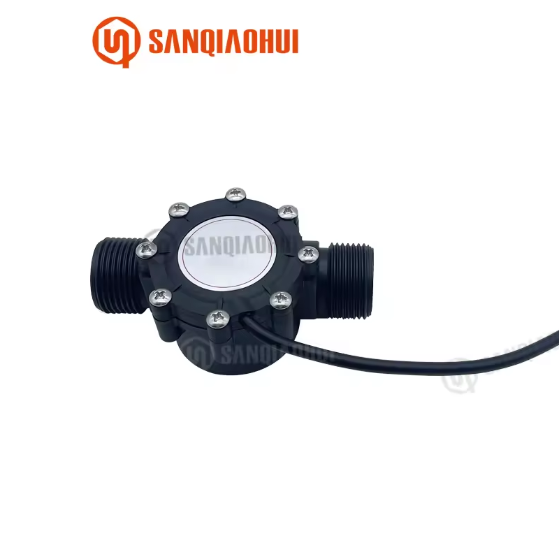 SANQIAOHUI Water Flow Sensor Nylon G1 100LPM Range 5VDC 5