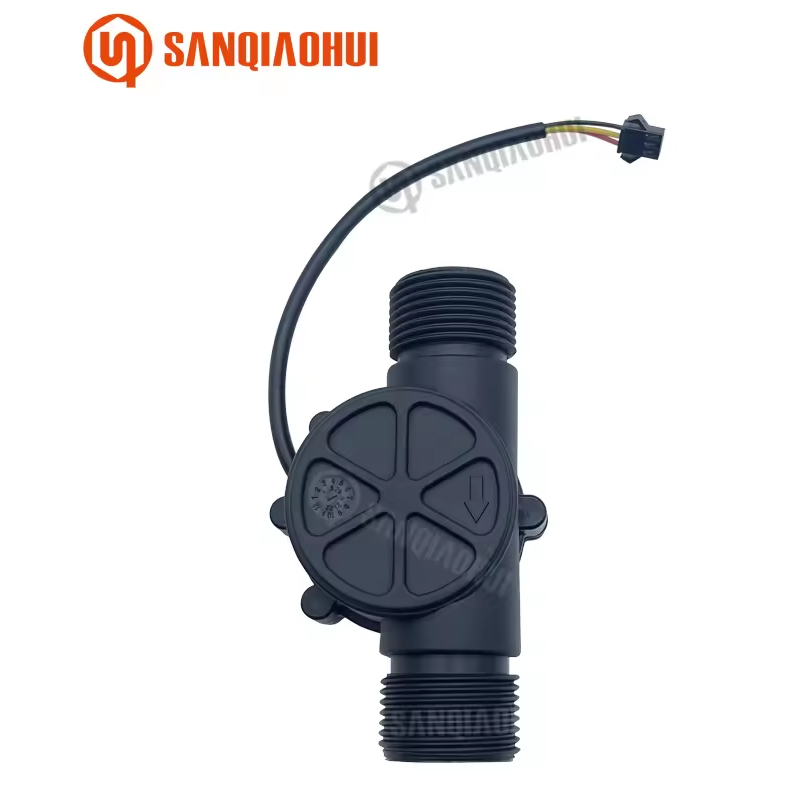 SANQIAOHUI Water Flow Sensor Nylon G1 100LPM Range 5VDC 6