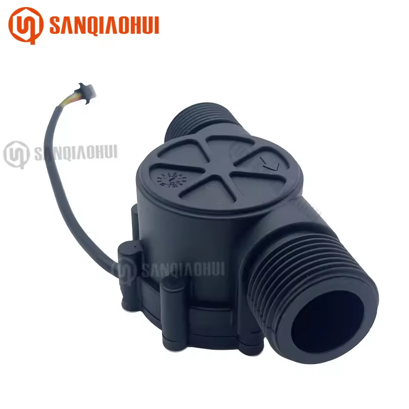 SANQIAOHUI Water Flow Sensor Nylon G1 100LPM Range 5VDC 7