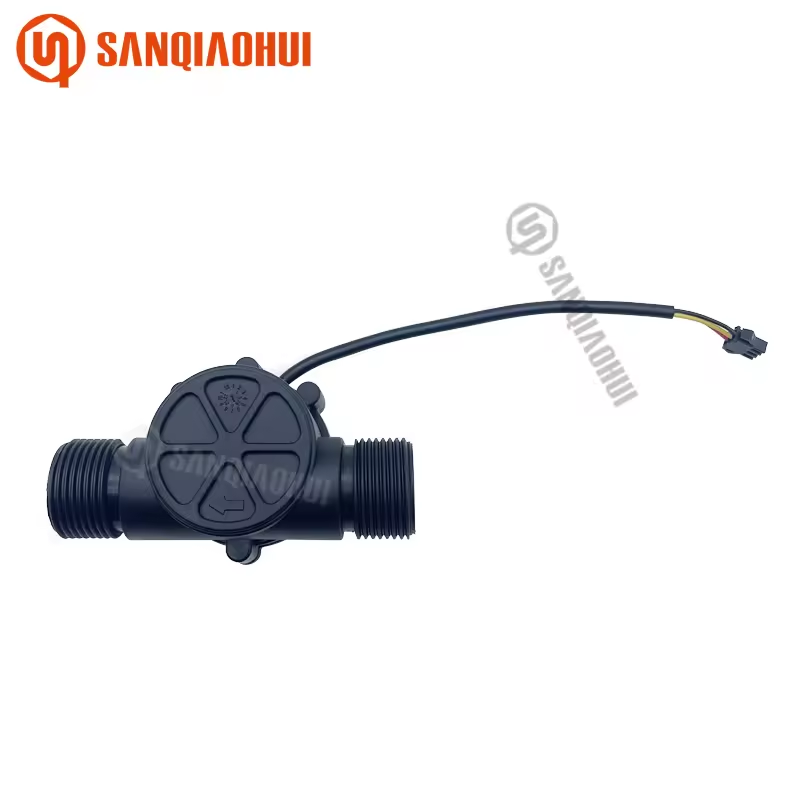 SANQIAOHUI Water Flow Sensor Nylon G1 100LPM Range 5VDC 8