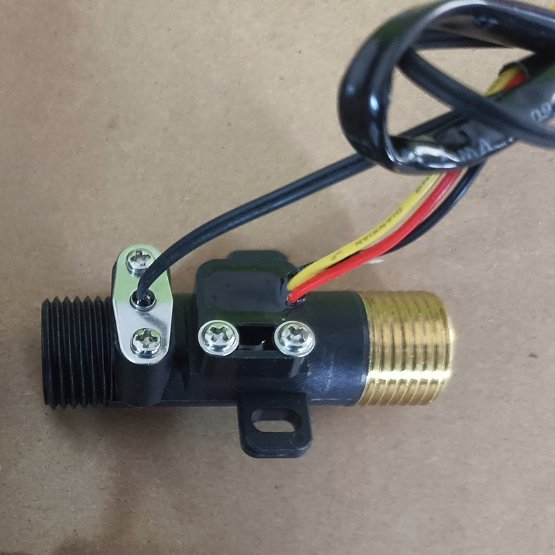 SANQIAOHUI Plastic Water Flow Sensor G1/2 with temperature sensor 50k 3