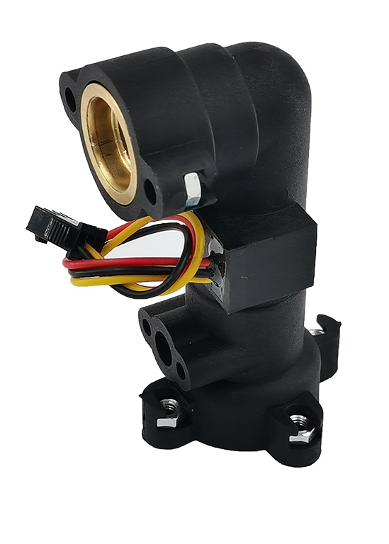 SANQIAOHUI Plastic Water Flow Sensor G1/2 with temperature sensor 50k 7