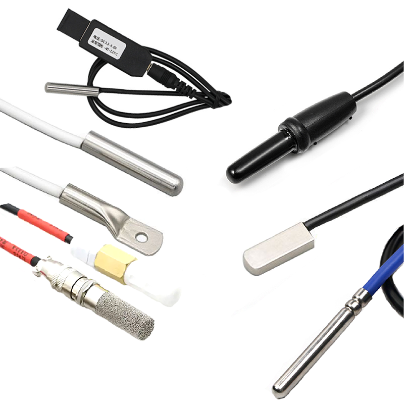 Sqh114 Ds18b20 Temperature Sensor Rs485 Modbus Stainless Steel Digital ...