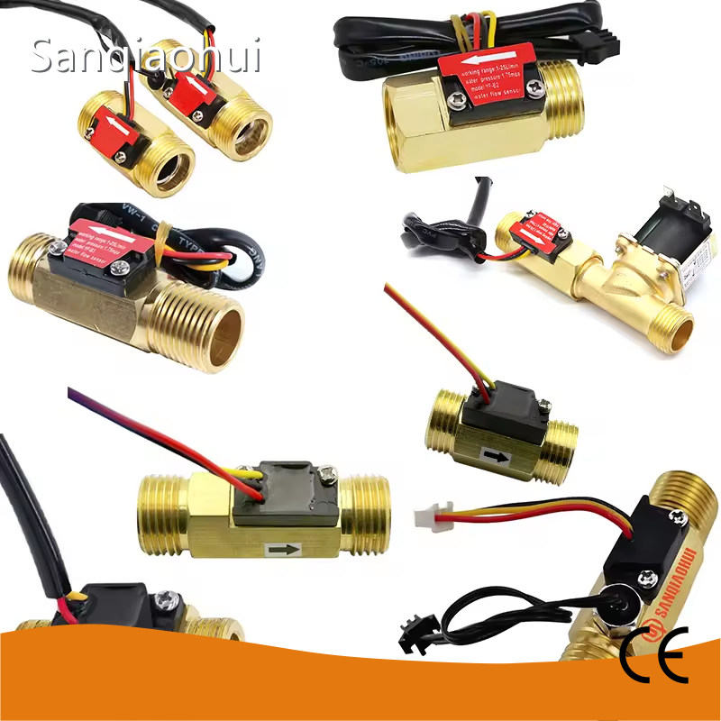Sanqiaohui TOP Water Flow Sensor Install Vertically Or Horizontally for Controlling Flow in Industrial Processes 1