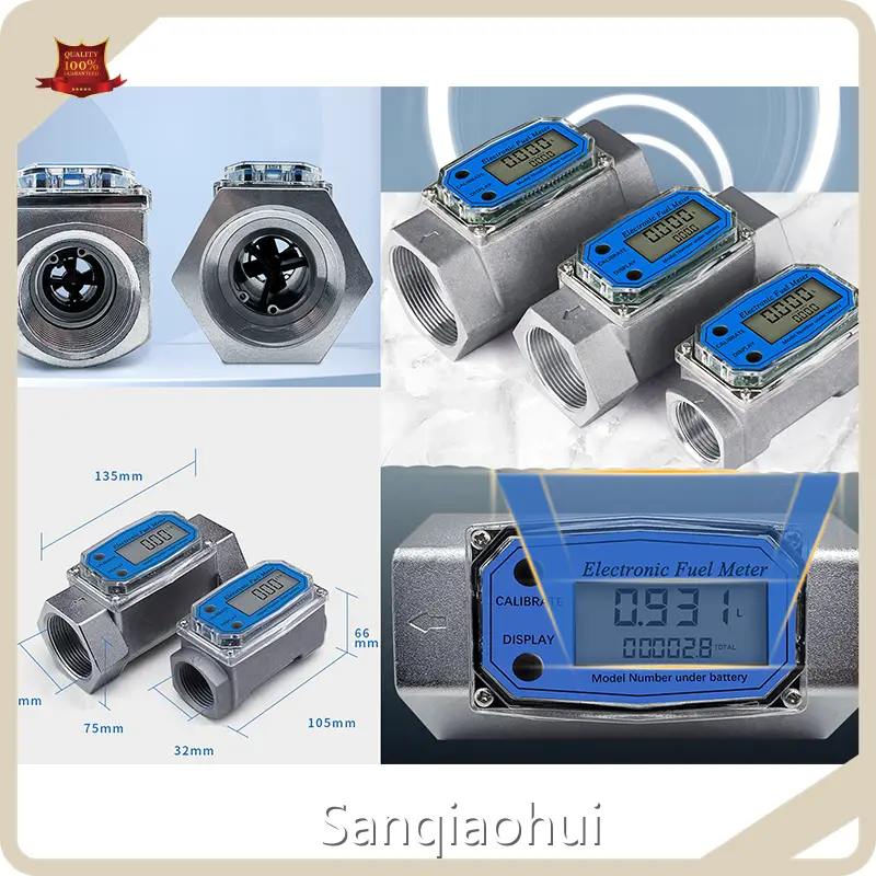 Water Flow Meter Supplier Sanqiaohui,Stainless Steel Or Aluminum Alloy Material 1